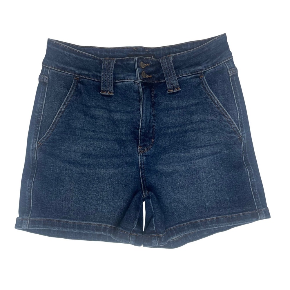 Judy Blue High Rise 4" Denim Shorts Women's Large